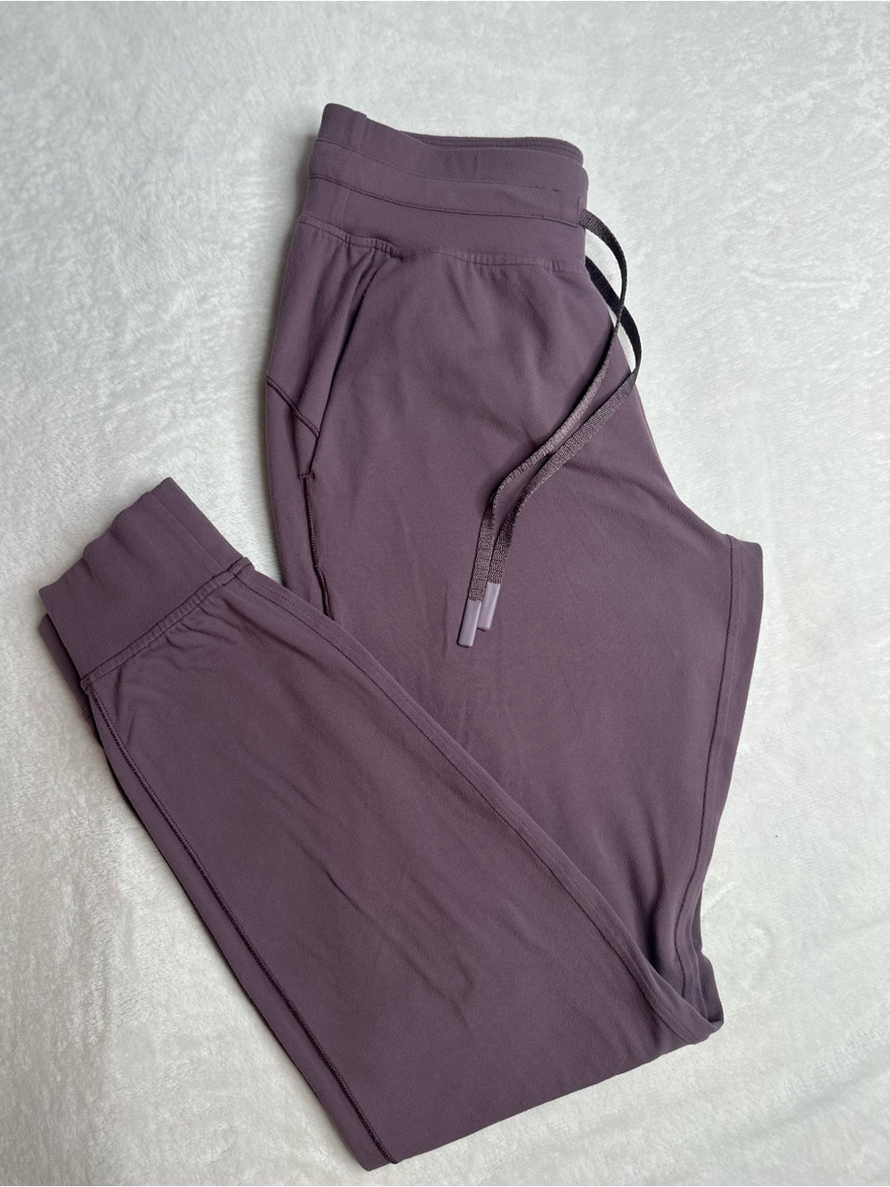 lululemon athletica Plum Stretch Track Joggers